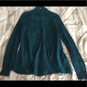 Multi Blue Knitted Cardigan Bongo Large